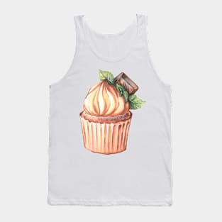 Chocolate Mint Cupcake Tank Top